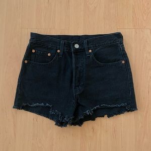 Levi’s high waist 501 shorts